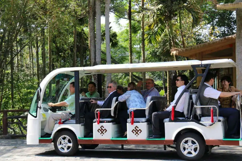 電動觀光車蓄電池正確補(bǔ)水方法